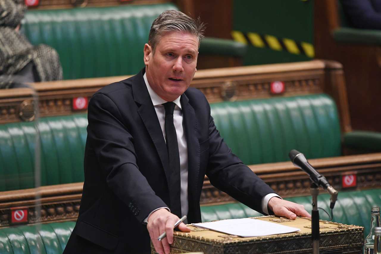 Sir Keir Starmer is going BACKWARDS in the polls and even losing ground with working-class voters