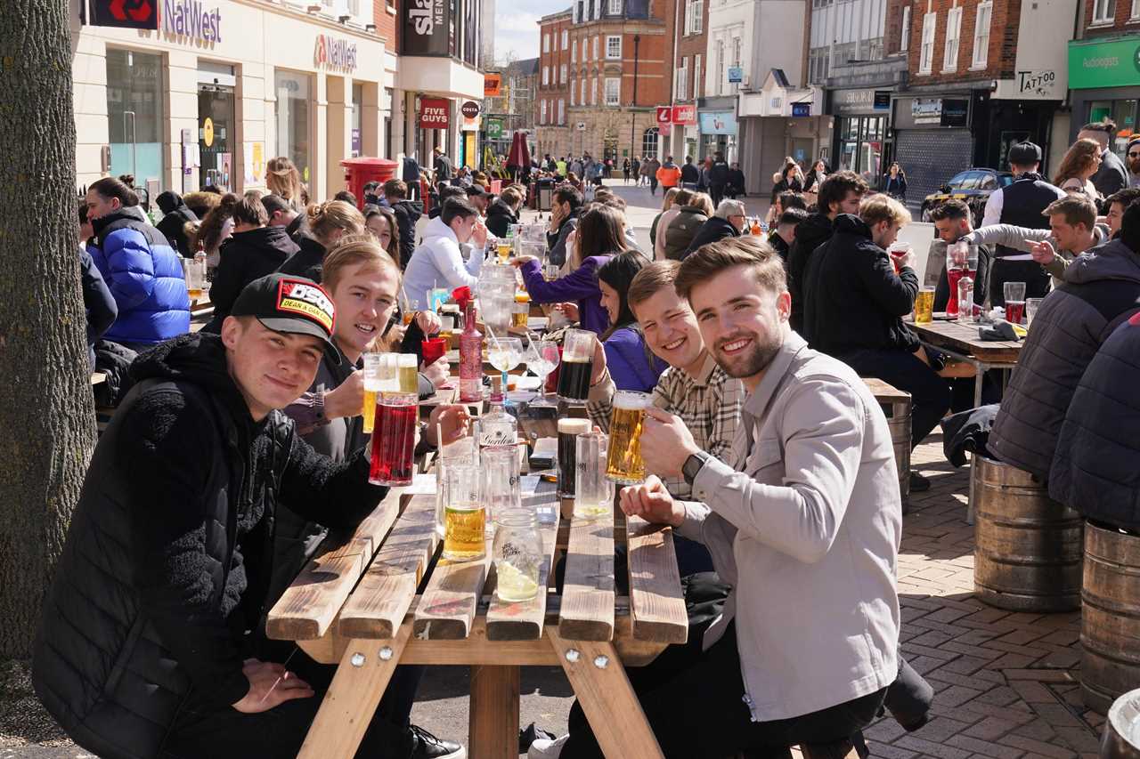 Pubs & shops are primed for £4billion bank holiday weekend – as England on track for total reopening in June