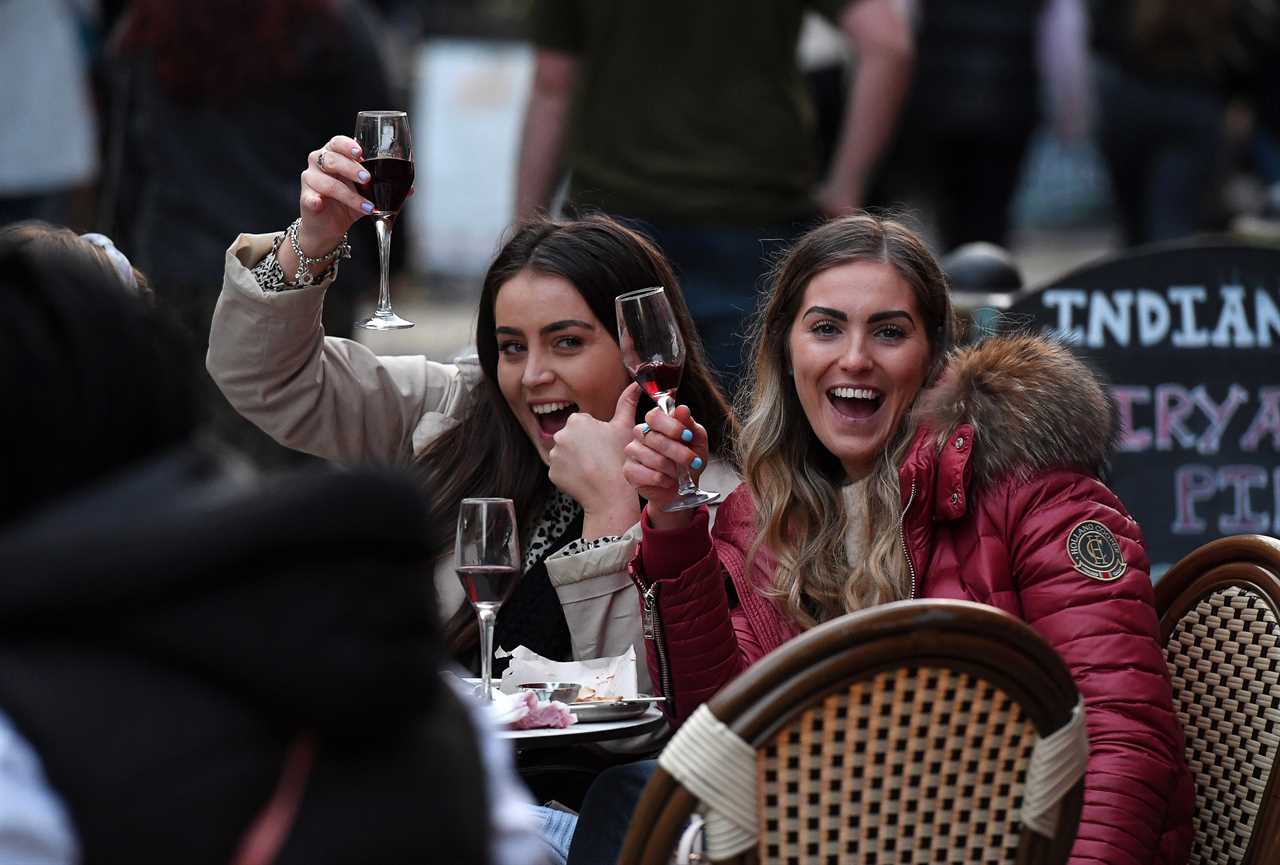 Bank Holiday weekend begins as revellers brave the cold to party in Leeds and Cardiff