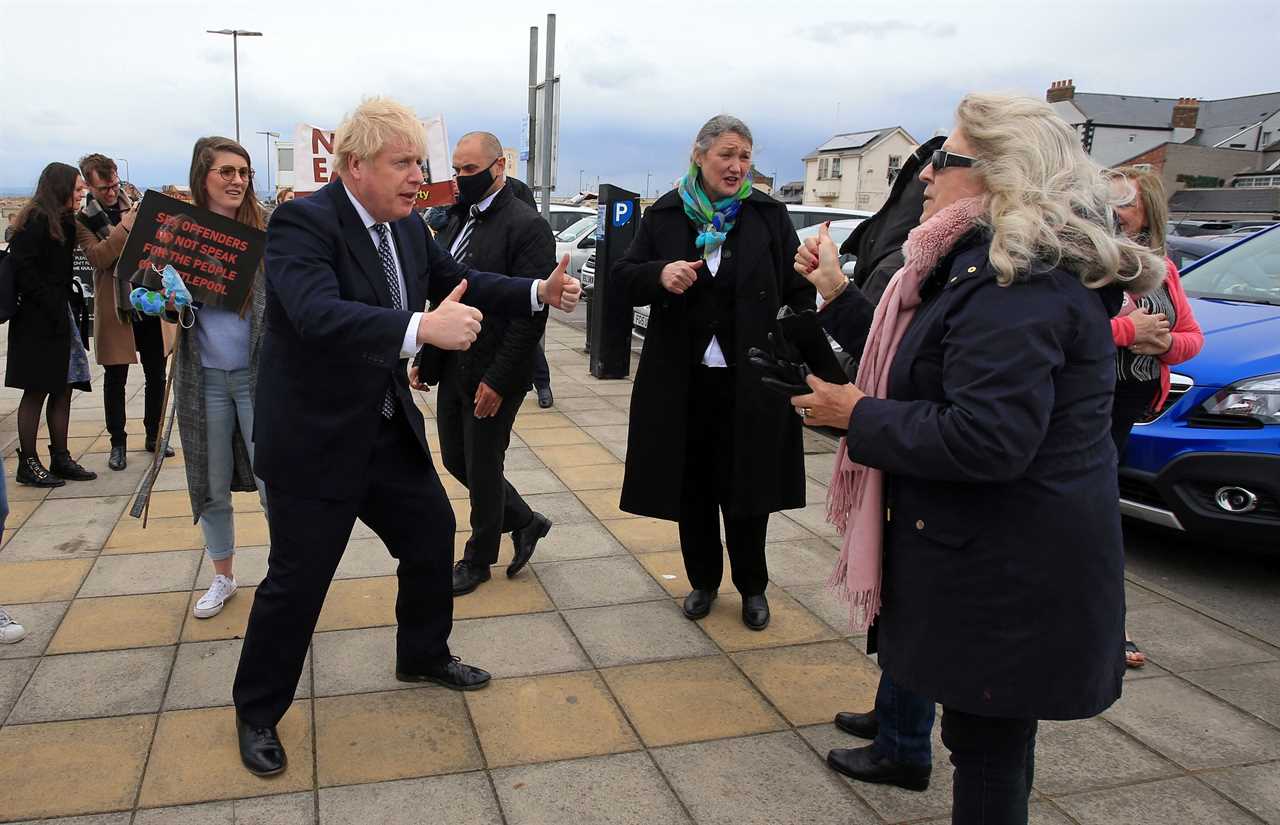 Boris Johnson woos voters in crunch Hartlepool by-election with promises of jobs, cops and opportunity