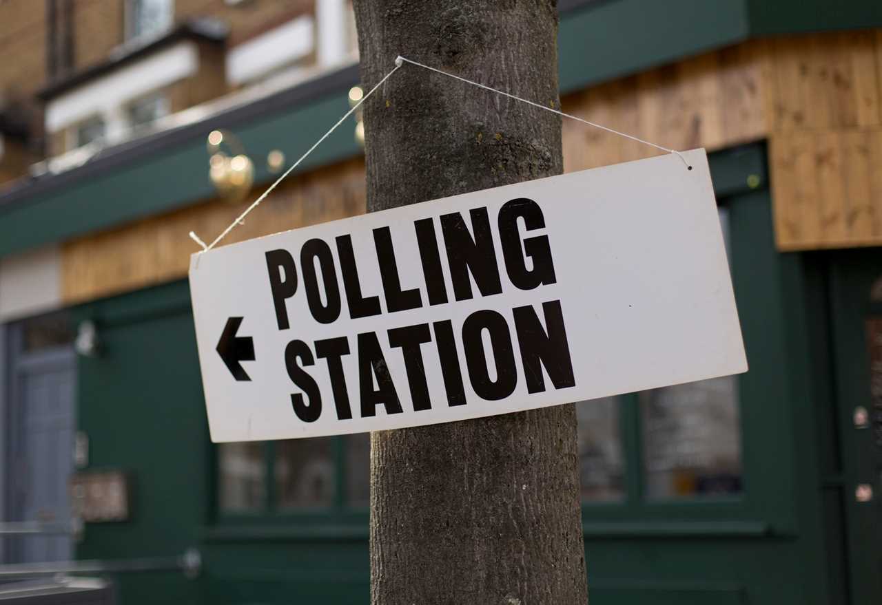 What time do polling stations close on voting day?