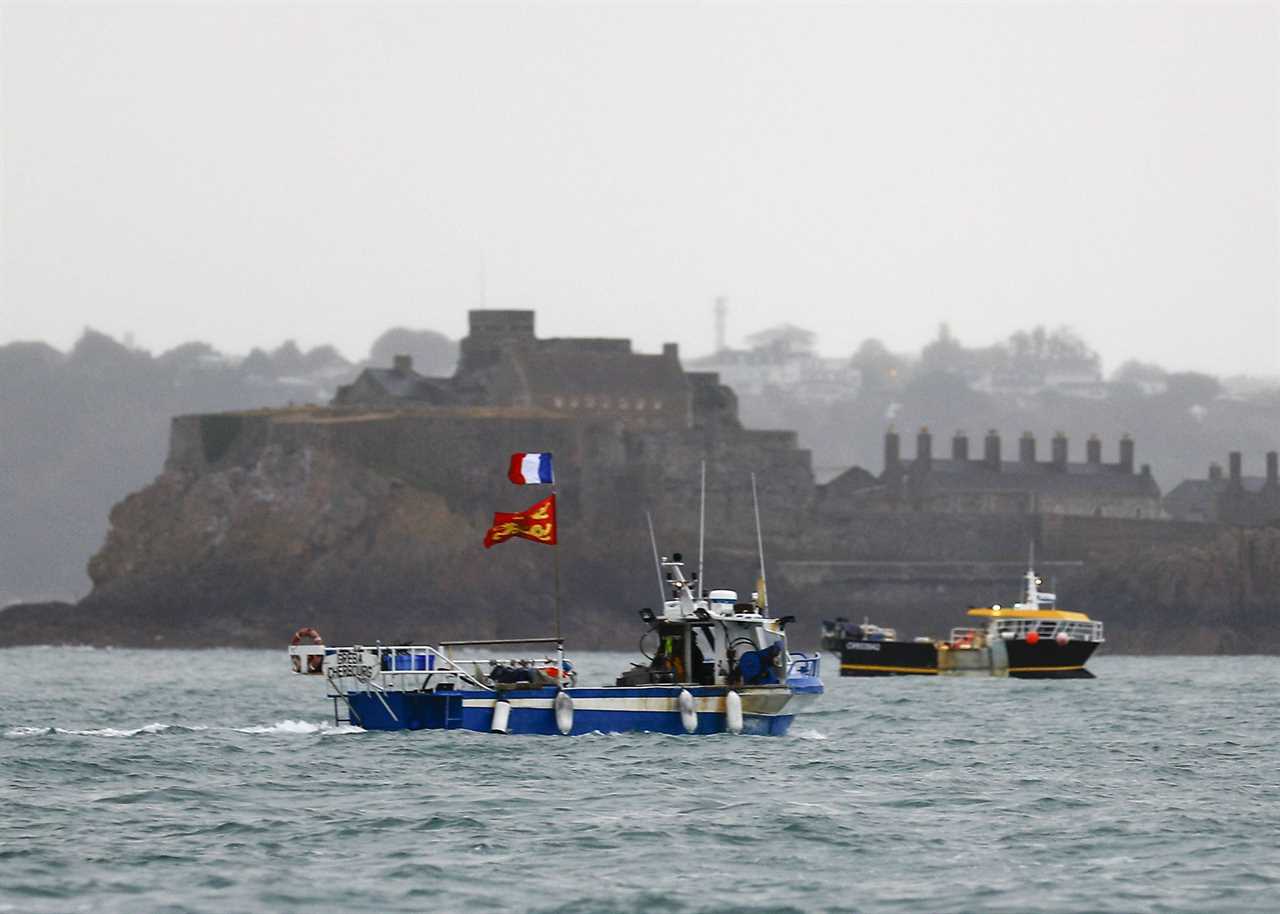 French Navy patrol boat races to Jersey as tensions rise after Royal Navy called to ‘act of war’ blockade by 100 ships