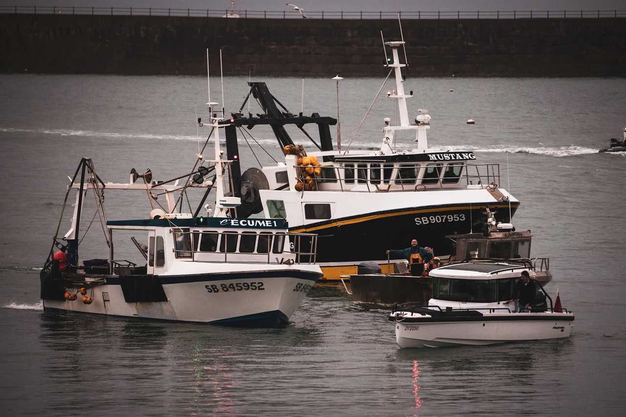 French Navy patrol boat races to Jersey as tensions rise after Royal Navy called to ‘act of war’ blockade by 100 ships