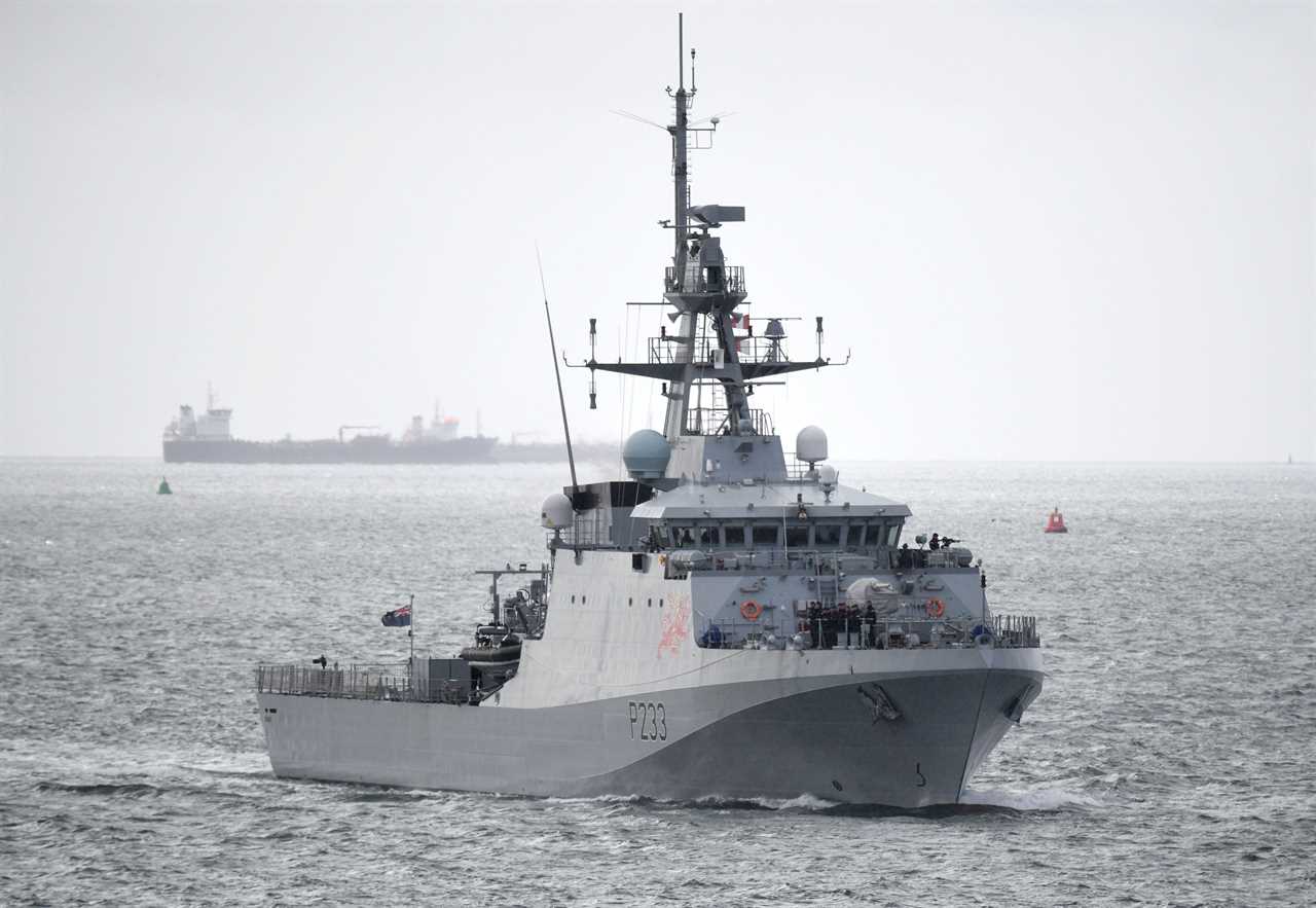 French Navy patrol boat races to Jersey as tensions rise after Royal Navy called to ‘act of war’ blockade by 100 ships