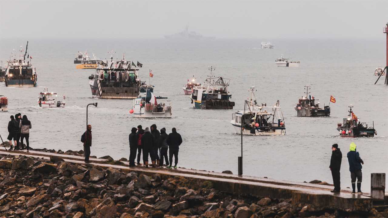 On the Jersey front line as armada of French fishing boats ‘restage Trafalgar’ against Royal Navy