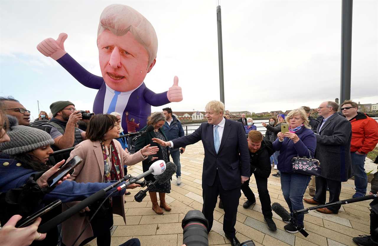 Boris Johnson spanks Sir Keir Starmer in ‘Super Thursday’s’ elections — seizing Hartlepool and demolishing labour