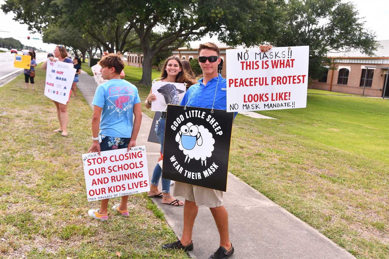 Florida residents prosecuted for not wearing Covid face masks will be PARDONED by Gov DeSantis