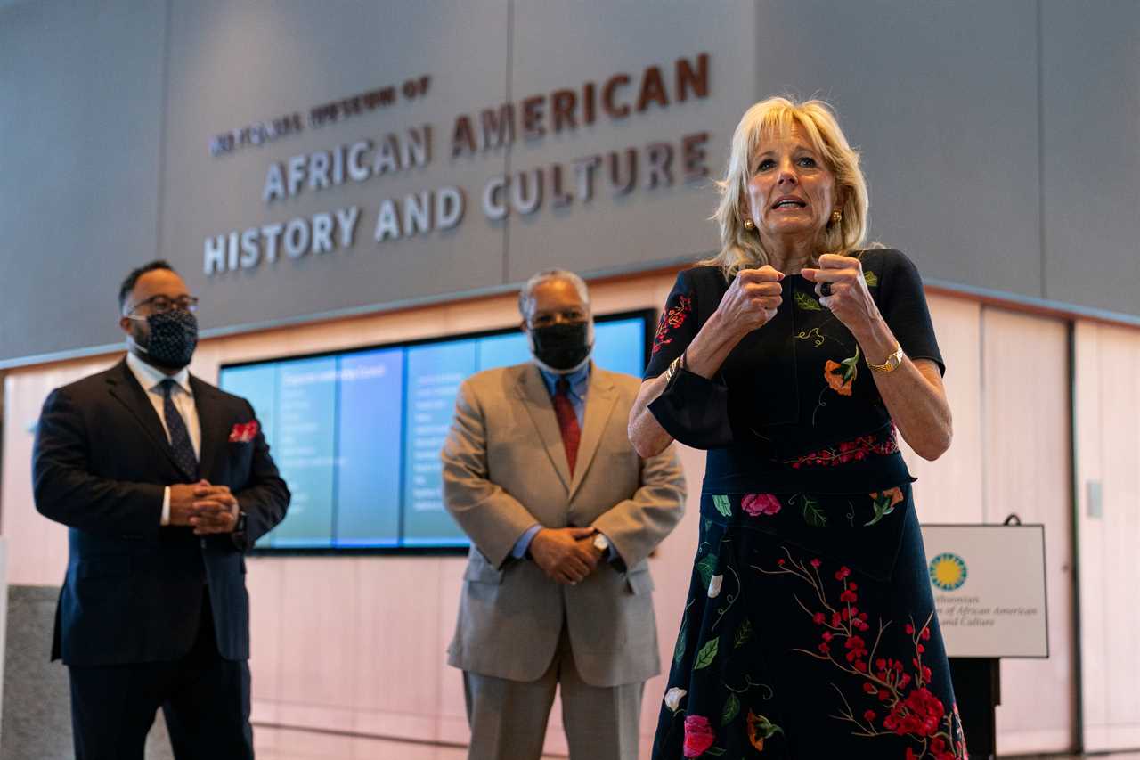 Jill Biden puts her mask back on as mass confusion erupts day after CDC says vaccinated Americans don’t them indoors