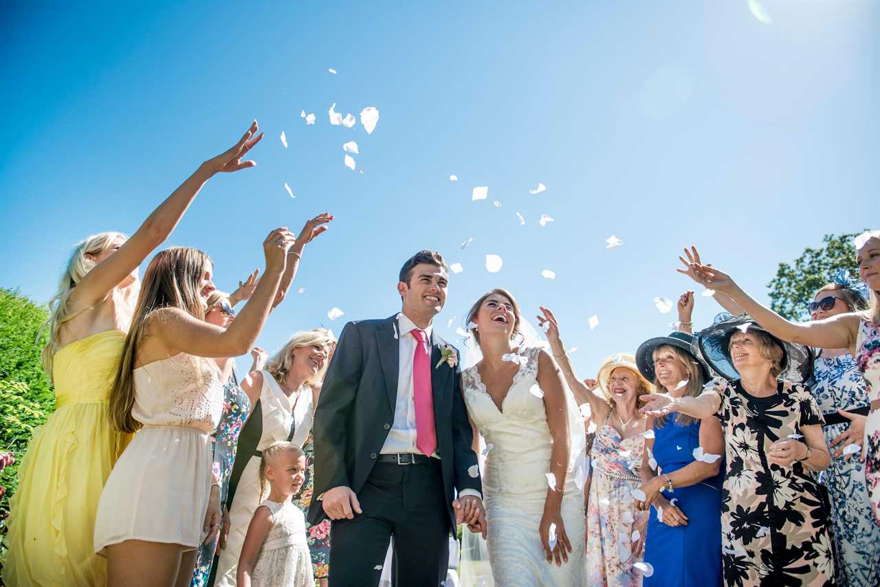 Couples are hoping for a return to wedding normality this year