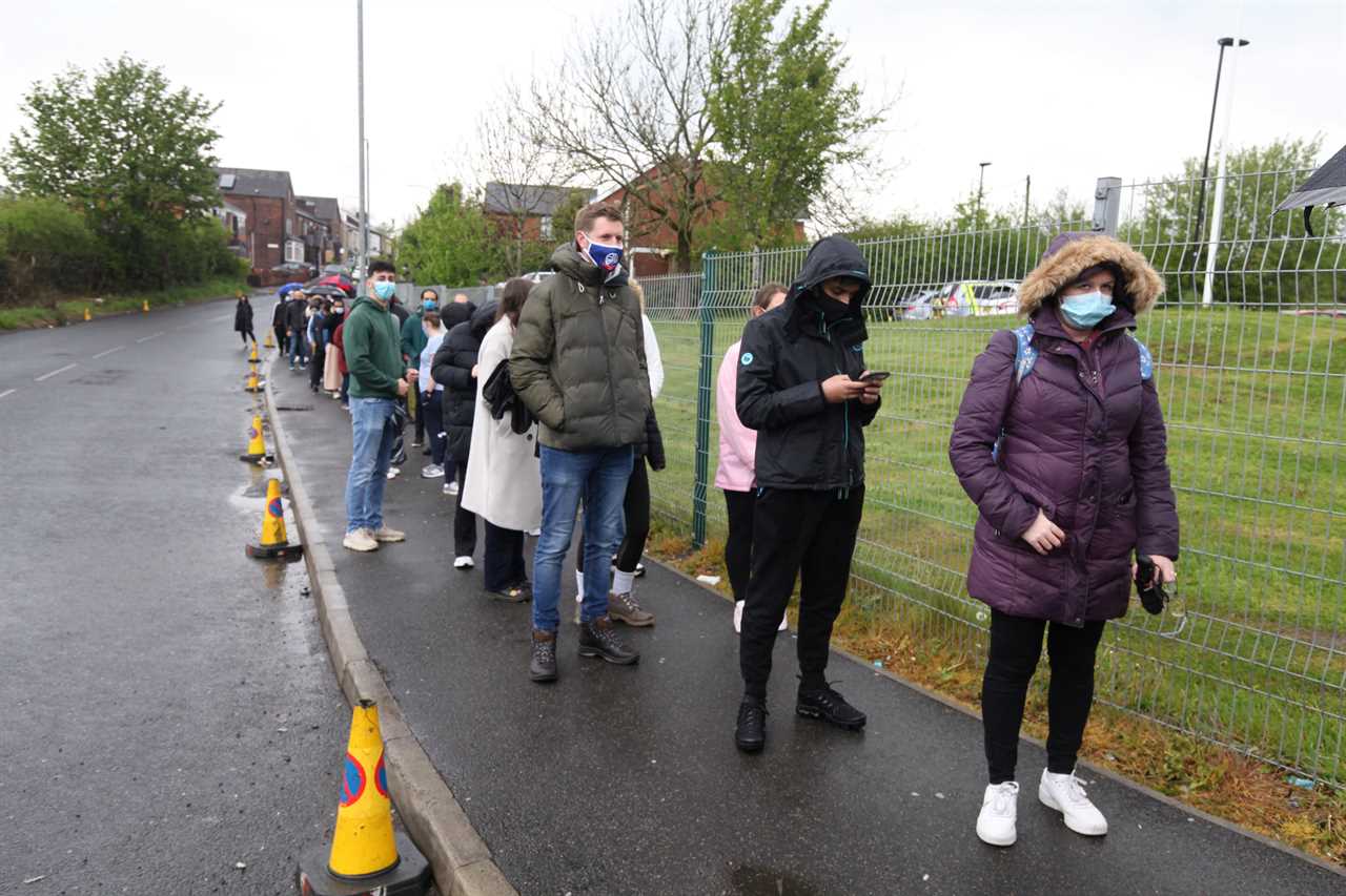 Covid vaccines given to TEENAGERS in Indian variant hotspot Bolton as local officials defy Whitehall