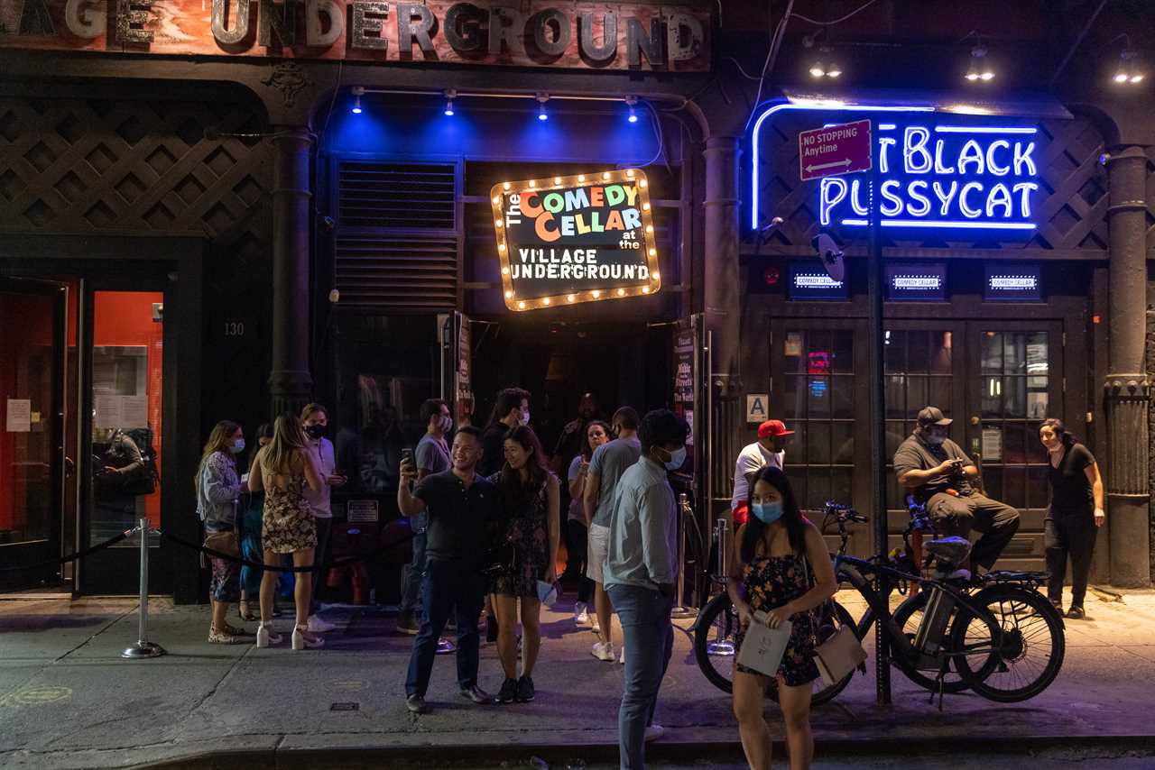 New York roars back to life as city’s bars and restaurants fully reopen and temperatures soar