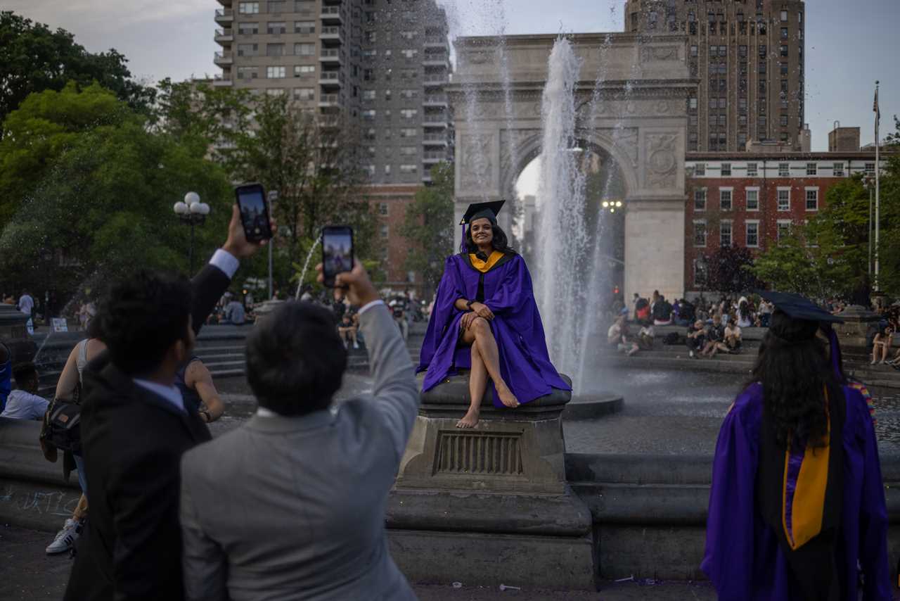 New York roars back to life as city’s bars and restaurants fully reopen and temperatures soar