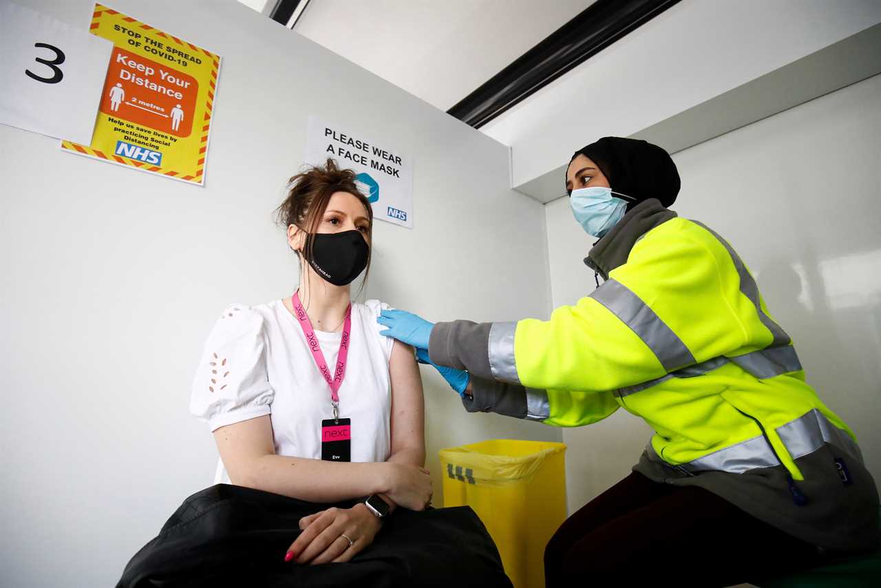 Britain’s jab blitz reduces weekly Covid deaths to their lowest in 14 months