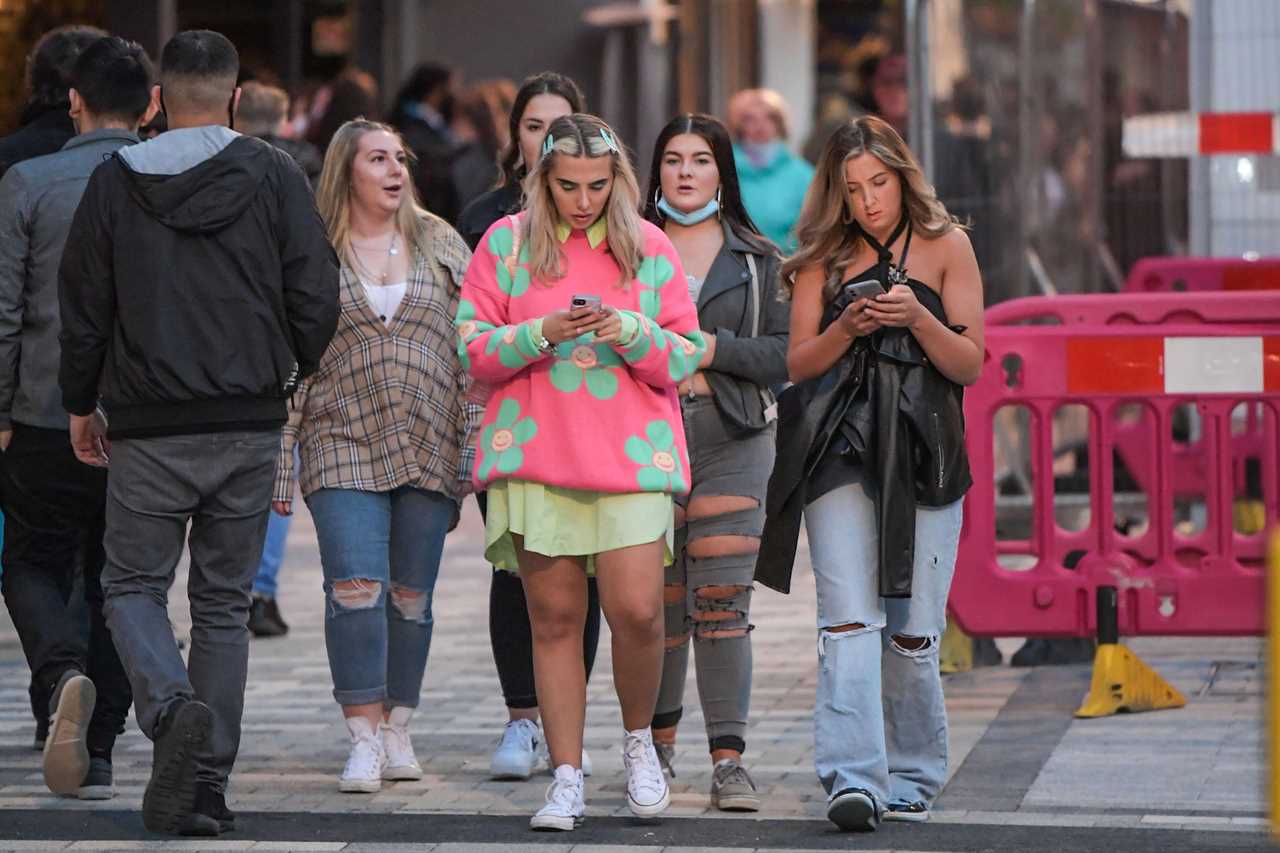 Revellers hit the pub in force for second night in a row after finally being allowed to sit indoors