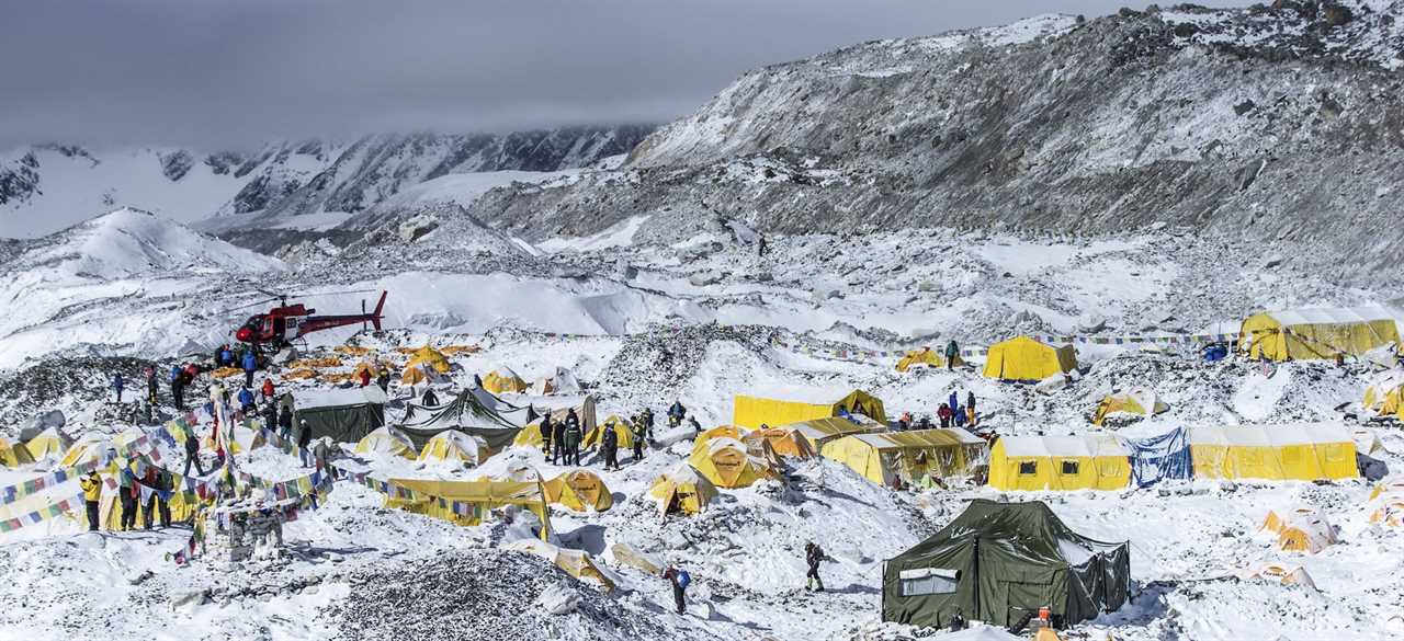 Almost 200 climbers and Sherpas test positive for Covid on Mount Everest after outbreak on world’s highest summit