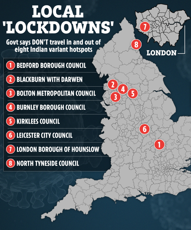 Leicester & Greater Manchester leaders tell locals to IGNORE advice and insists it’s up to THEM to follow rules