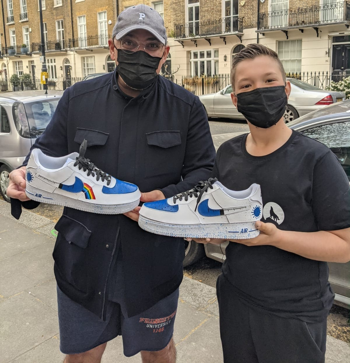 Vaccines Minister Nadhim Zahawi boasts custom-made jab Nike trainers from godson