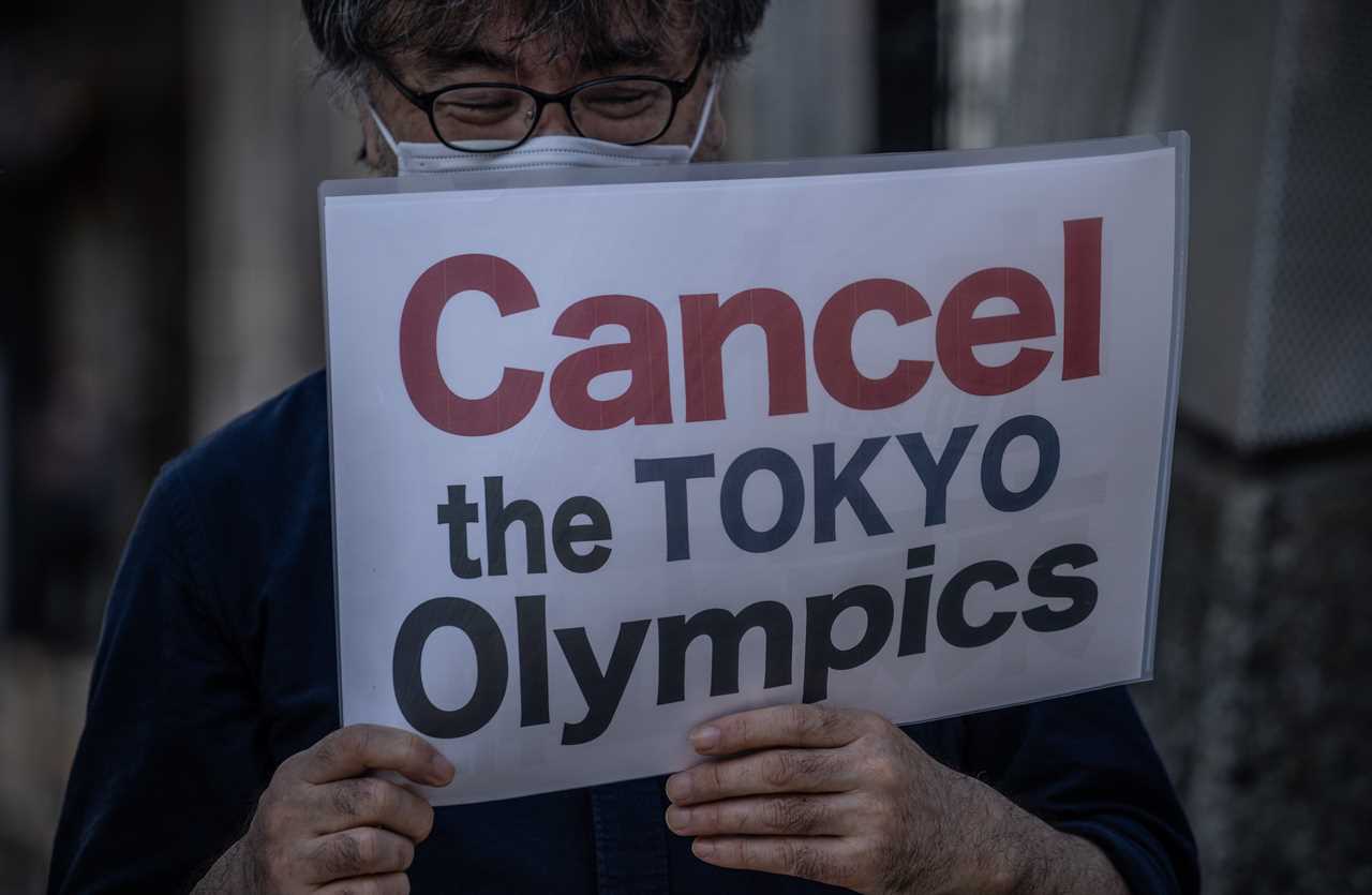 US tells fans NOT to go to Japan for Tokyo Olympics as a devastating Covid fourth wave leaves hospitals ‘collapsed’