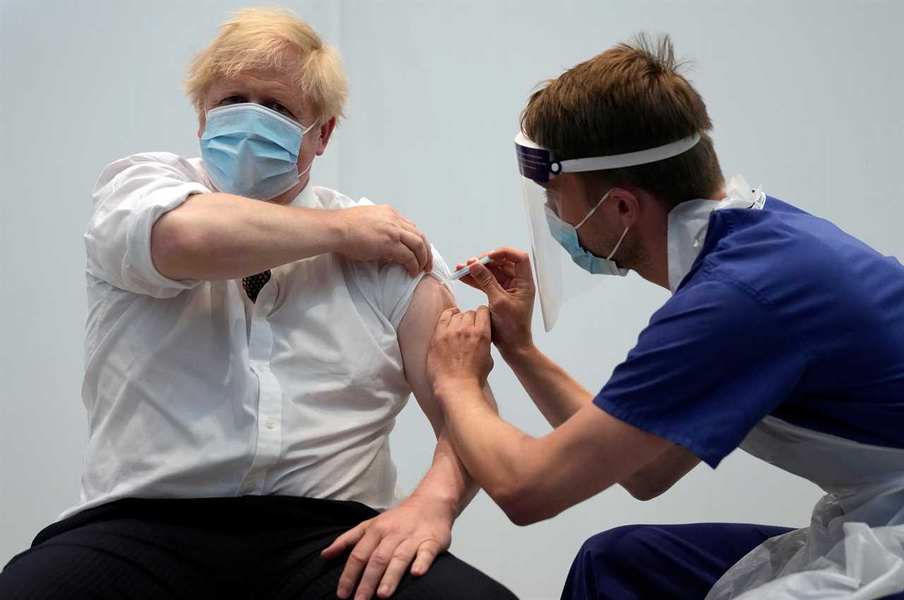 Boris Johnson receives second dose of AstraZeneca vaccine as new Covid variant threatens lockdown freedom