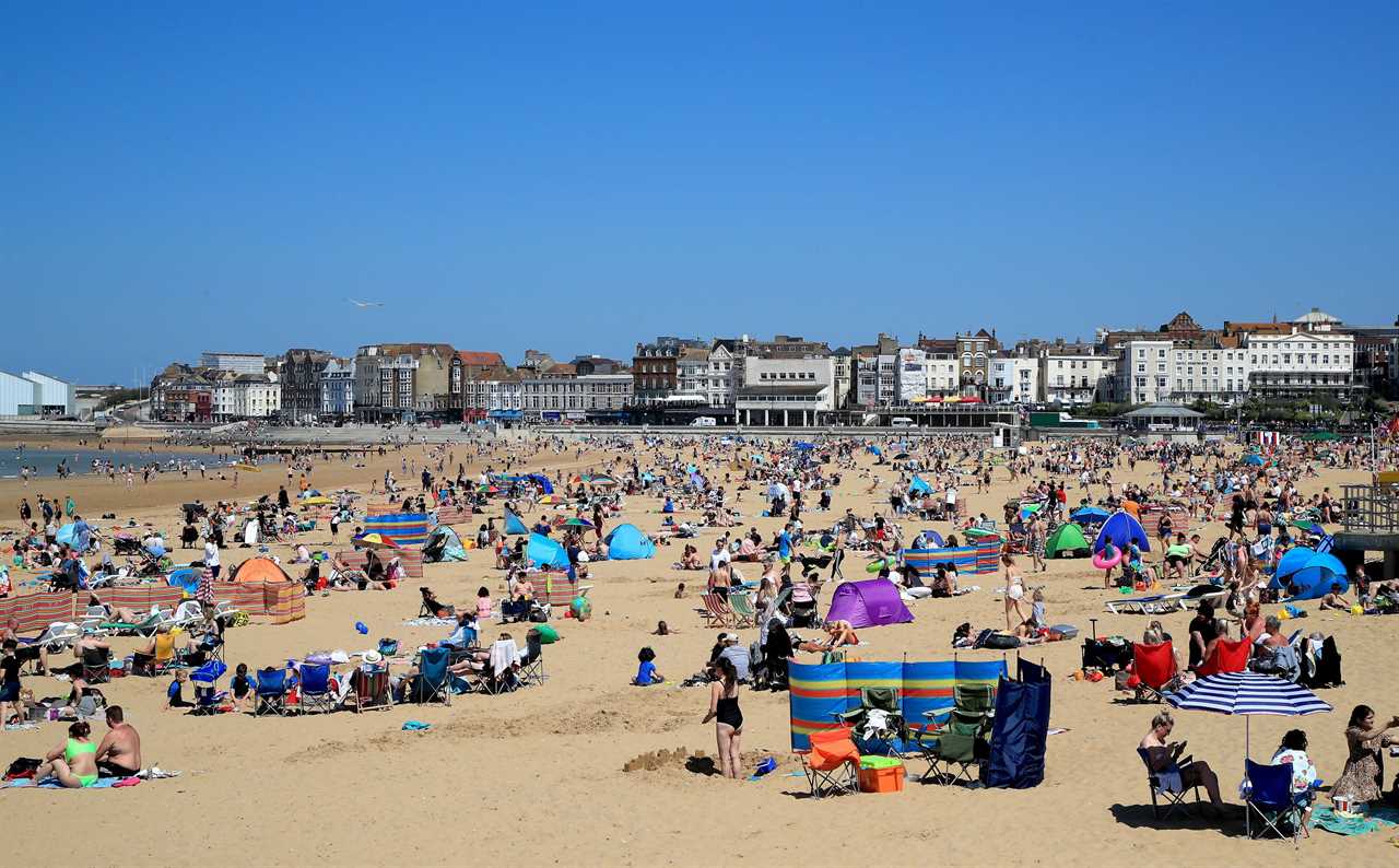 Great British Staycation in full swing as hopes of foreign hols takes nosedive