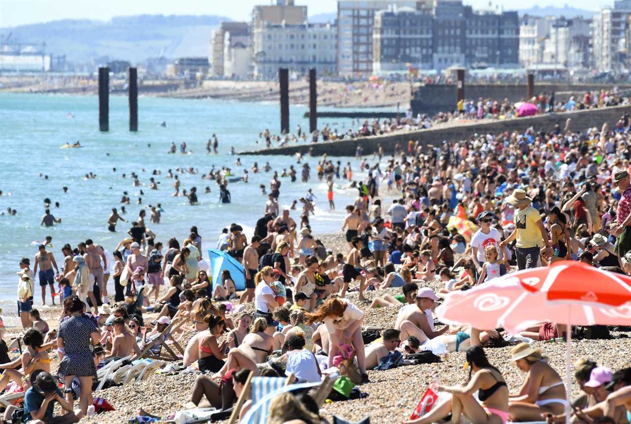 Great British Staycation in full swing as hopes of foreign hols takes nosedive