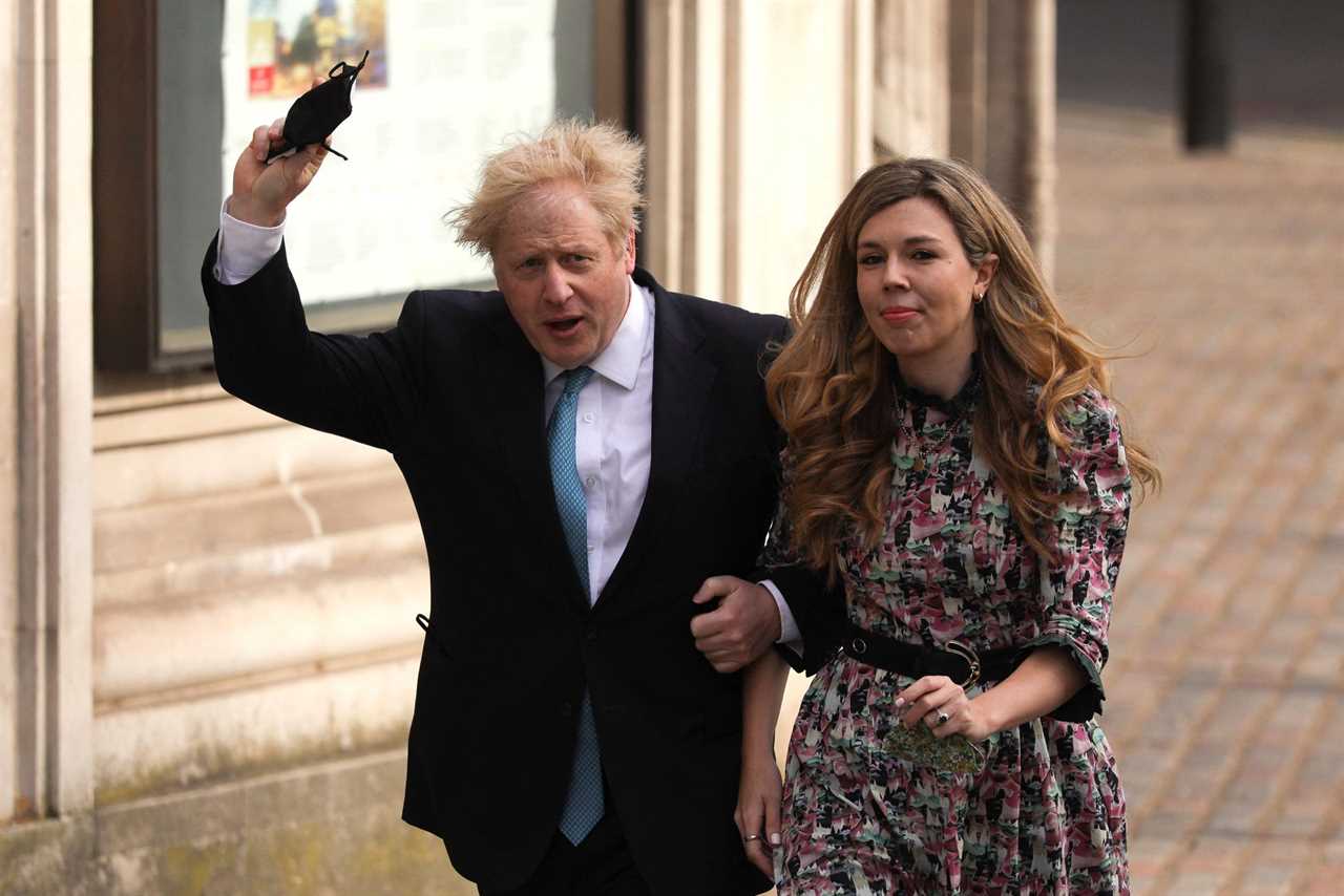 Boris and Carrie Johnson had first dance at top secret wedding to Take Me Home Country Roads