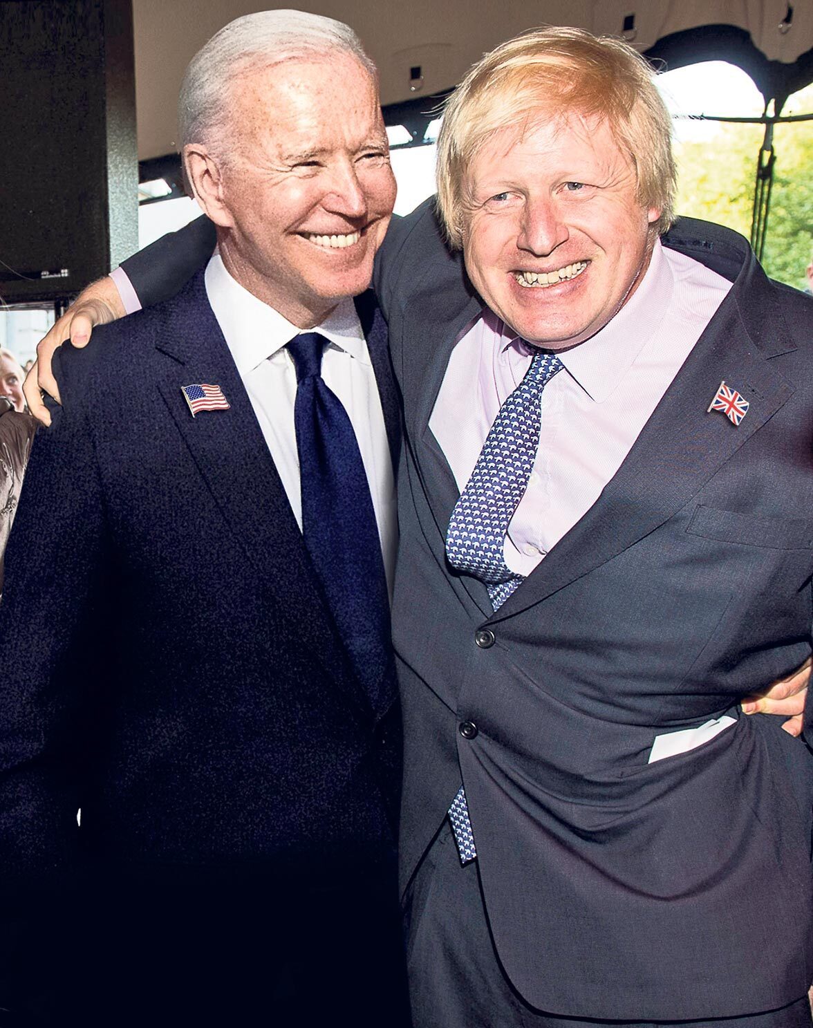 Boris Johnson hopes to enlist Joe Biden to help vaccinate entire world against Covid by end of next year