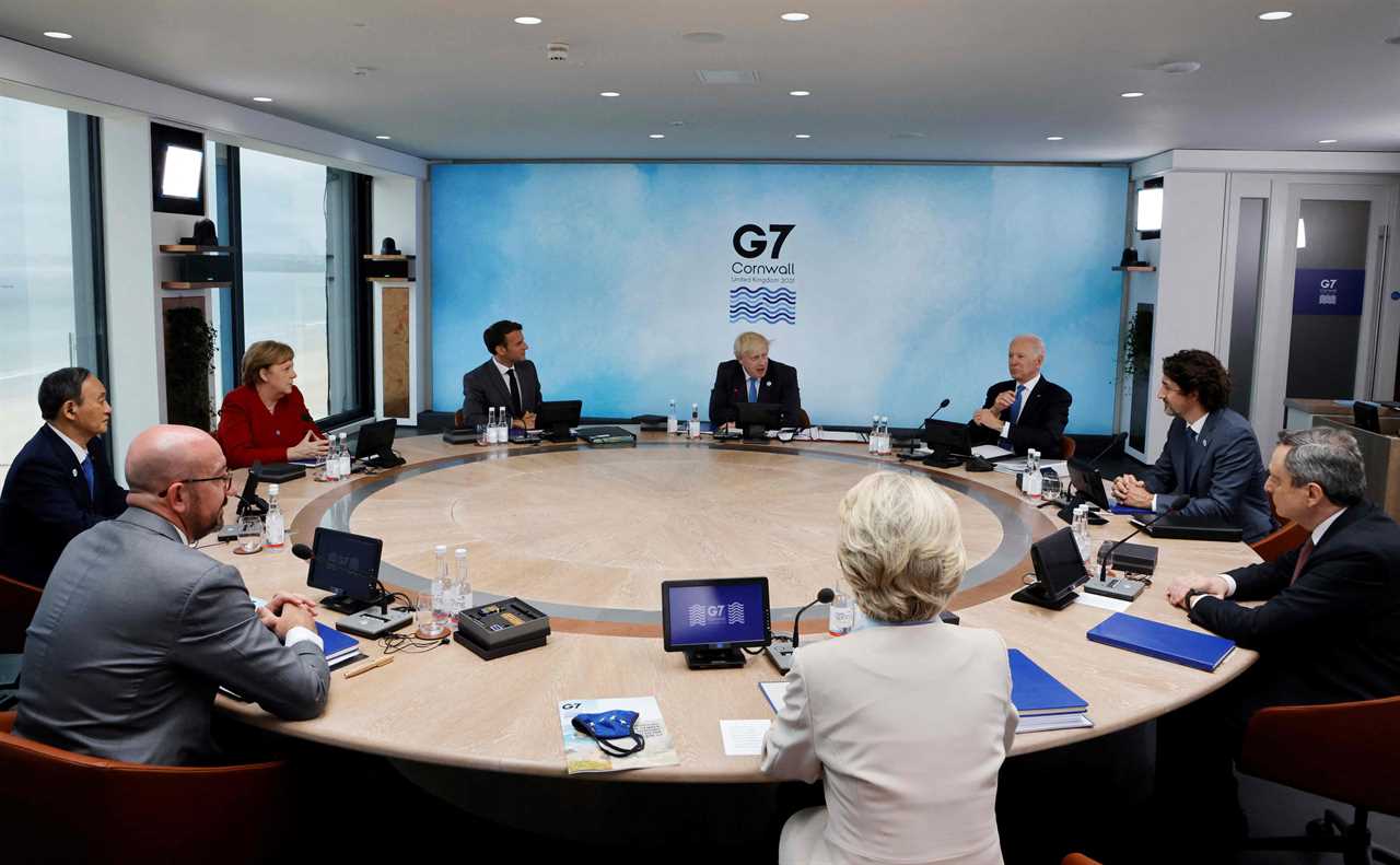 Boris Johnson urges G7 leaders to build a ‘more gender neutral, more feminine’ world