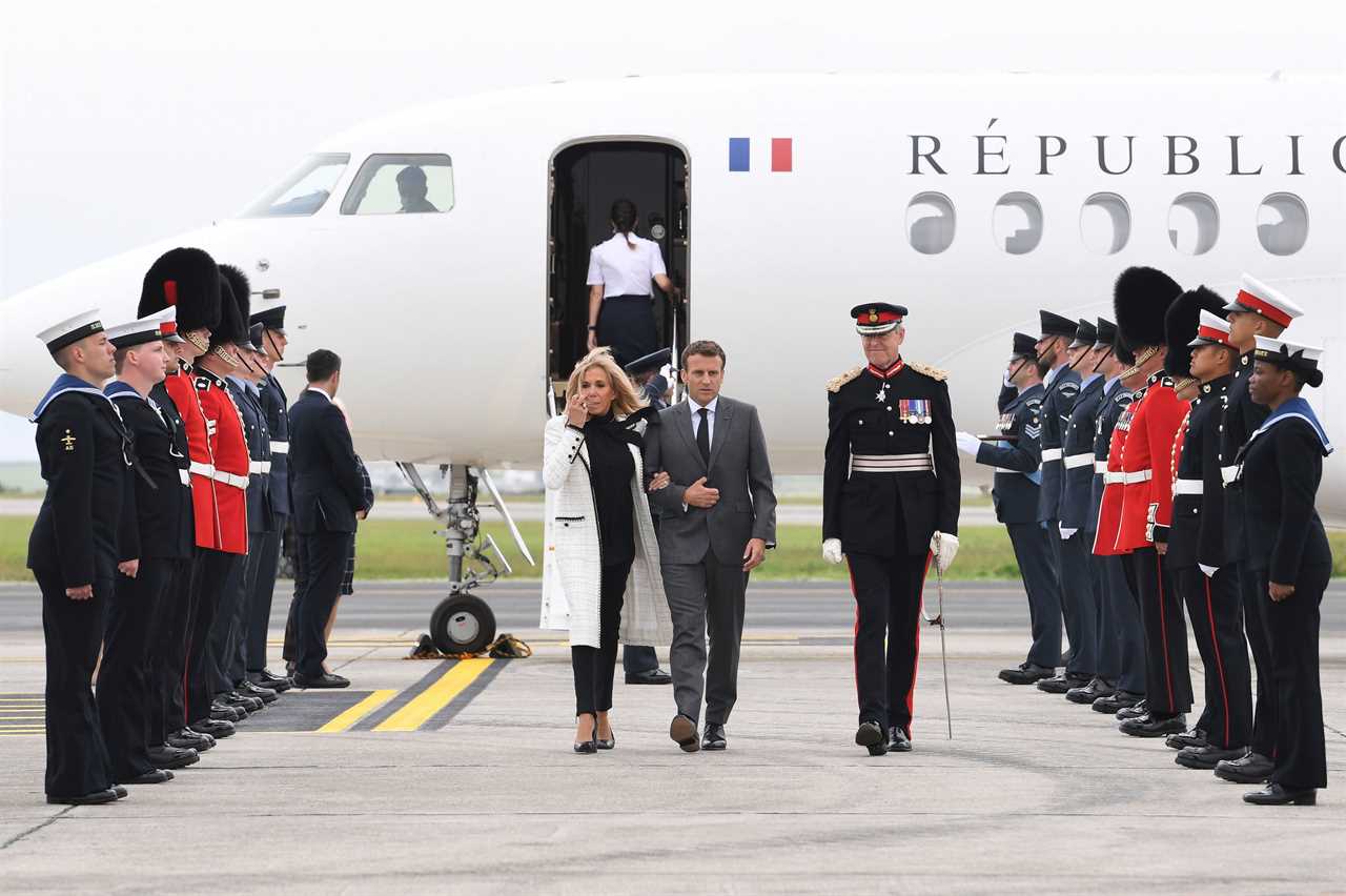 Emmanuel Macron and EU leaders arrive in Cornwall for G7 amid ‘sausage war’ Brexit row with Boris Johnson