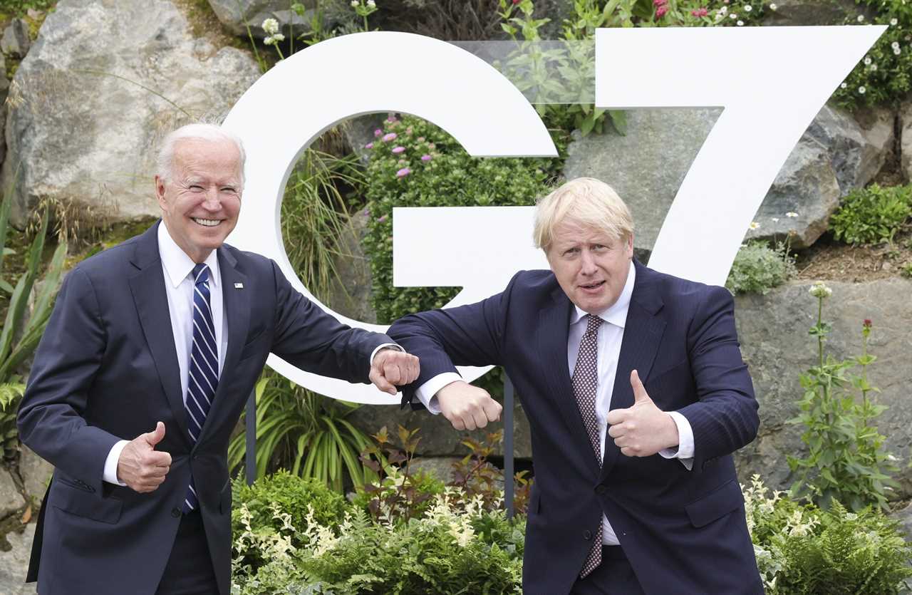Boris Johnson at odds with Joe Biden over whether Covid leaked from Wuhan lab