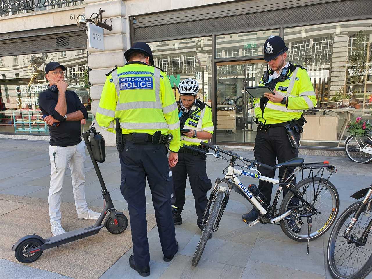 Boris Johnson slaps down plans to tag reckless cyclists and e-scooter idiots so cops can track them down