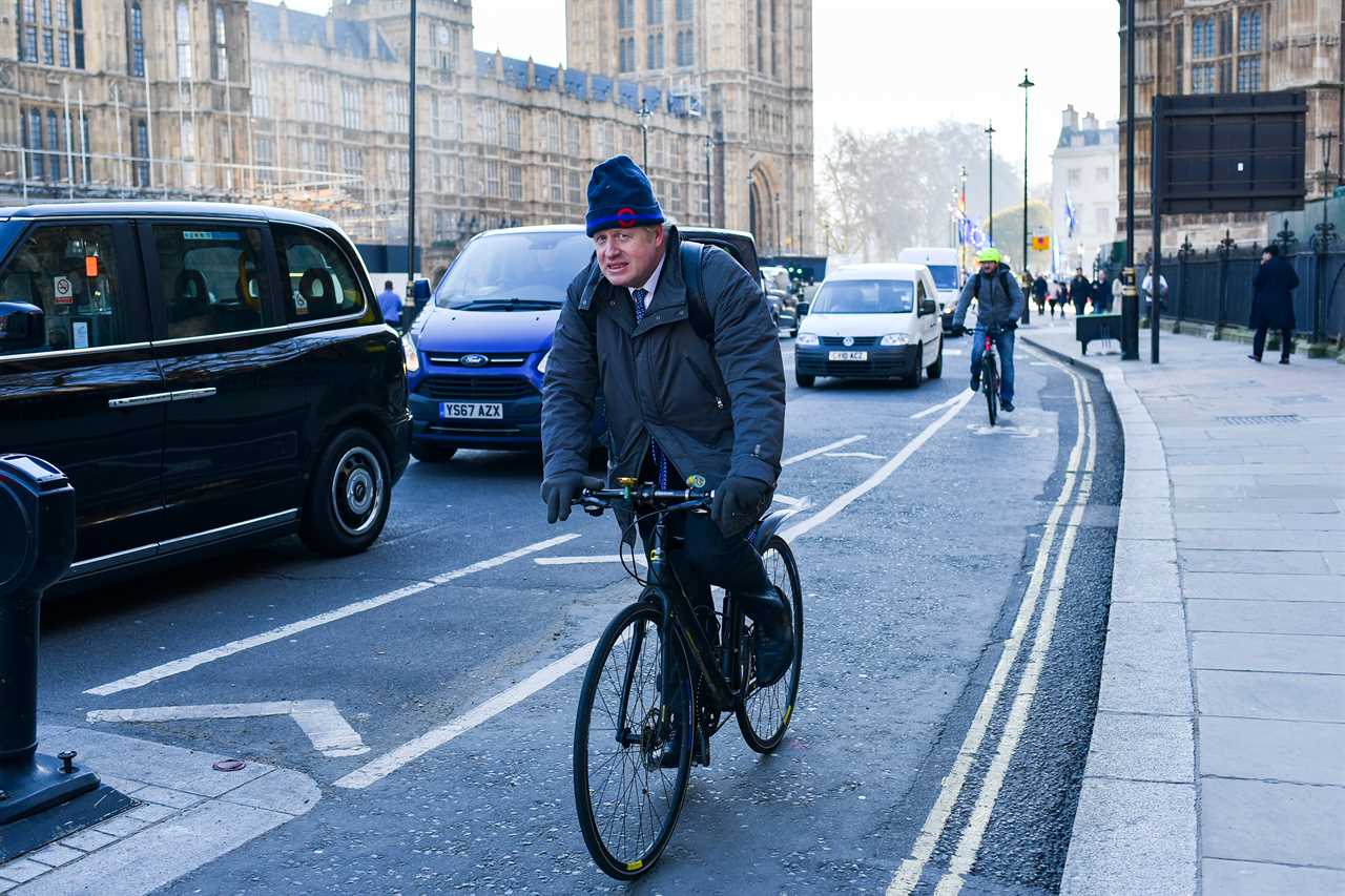 Boris Johnson slaps down plans to tag reckless cyclists and e-scooter idiots so cops can track them down