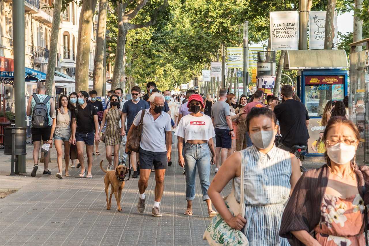 Holiday hope for Brits as Spain lifts face mask rules from next week & France ends curfew amid falling cases across EU