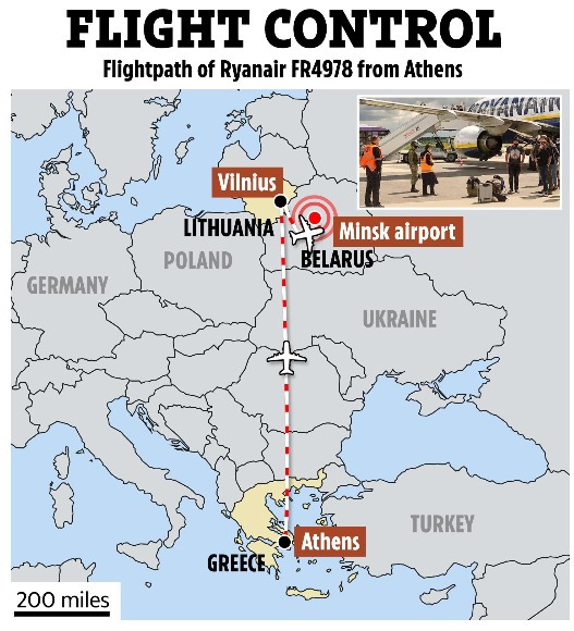 Britain joins US, EU and Canada to slap fresh sanctions on Belarus for ‘shameful’ Ryanair flight grounding