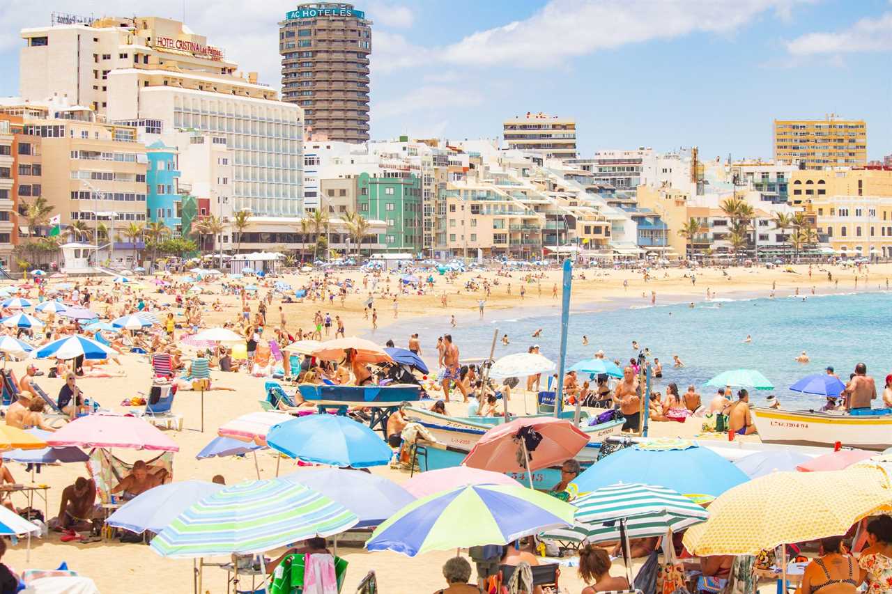 Germans are packing out beaches in the Med this summer - but Brits are missing out