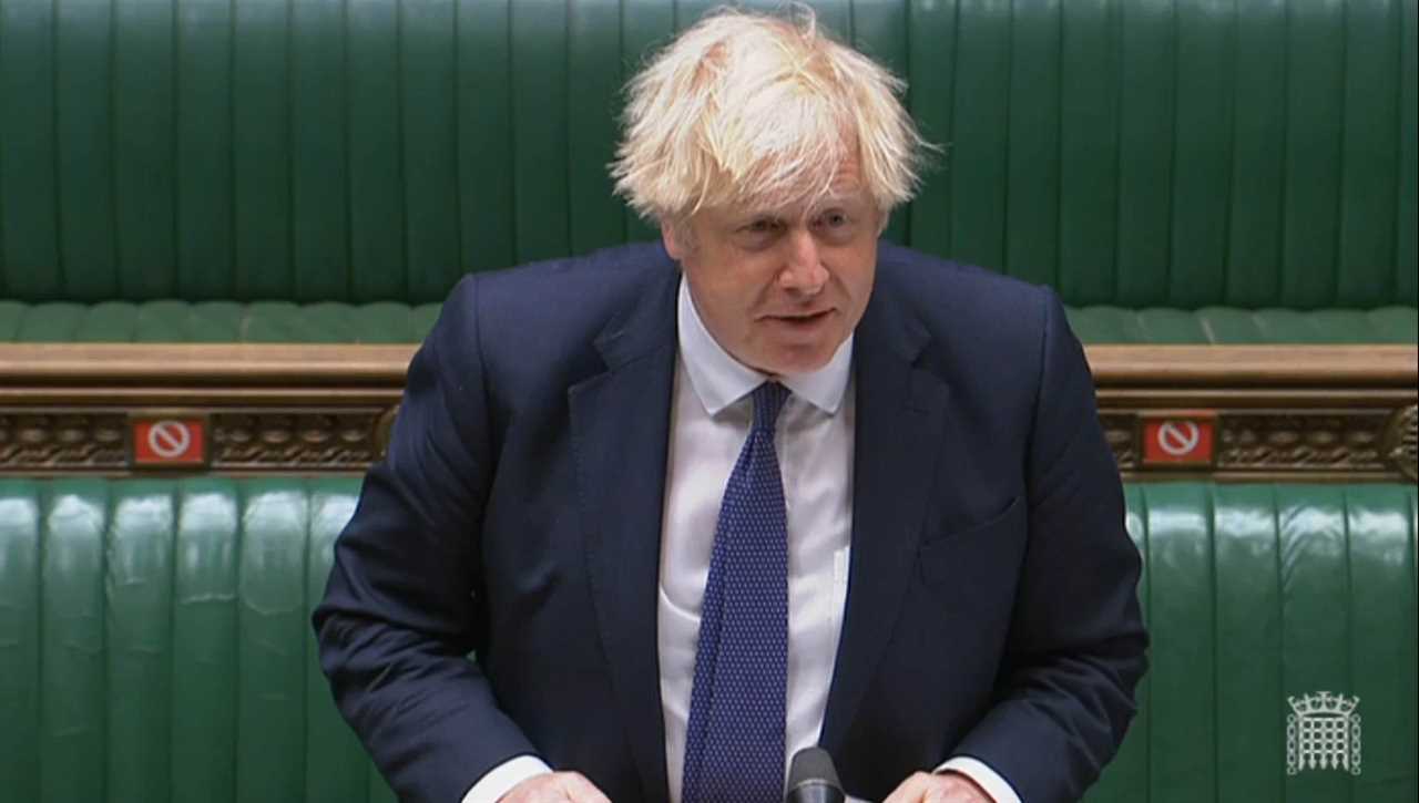 Boris Johnson dodges questions on whether he tried to sack Matt Hancock in furious PMQs grilling over affair