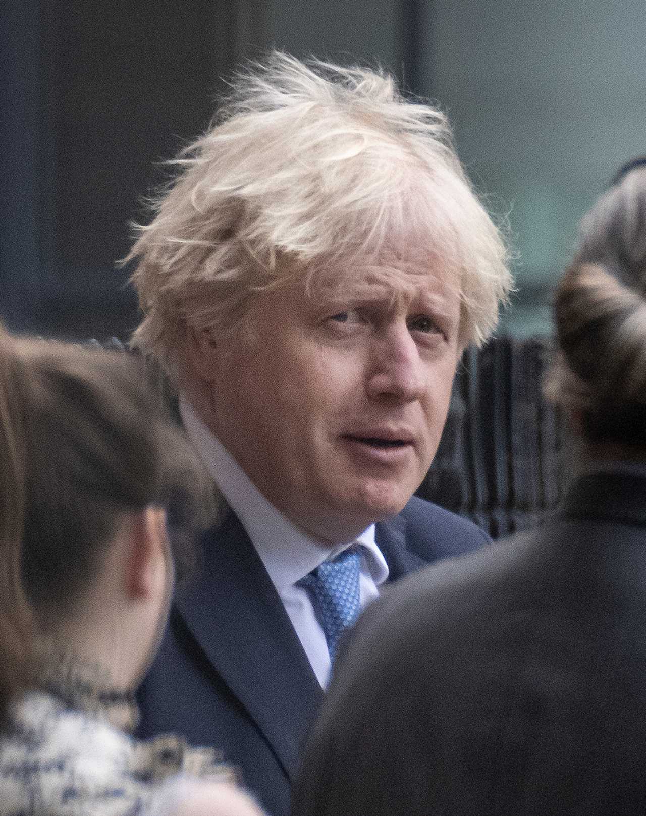 Boris Johnson and Angela Merkel hold press conference before German Chancellor meets Queen