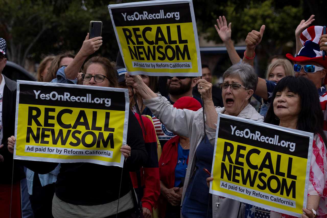 Gov Gavin Newsom’s recall election date SET for September 14 after 1.6m sign in anger over Covid restrictions