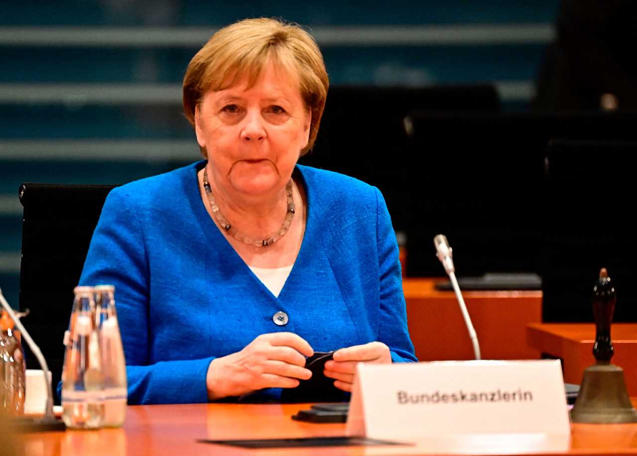 Angela Merkel to climbdown over EU holiday ban threat in boost for foreign hols as she jets in for talks with PM today