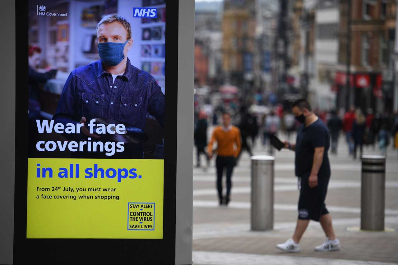 Brits may STILL have to wear face masks in shops, buses and trains after July 19 as businesses enforce their own rules