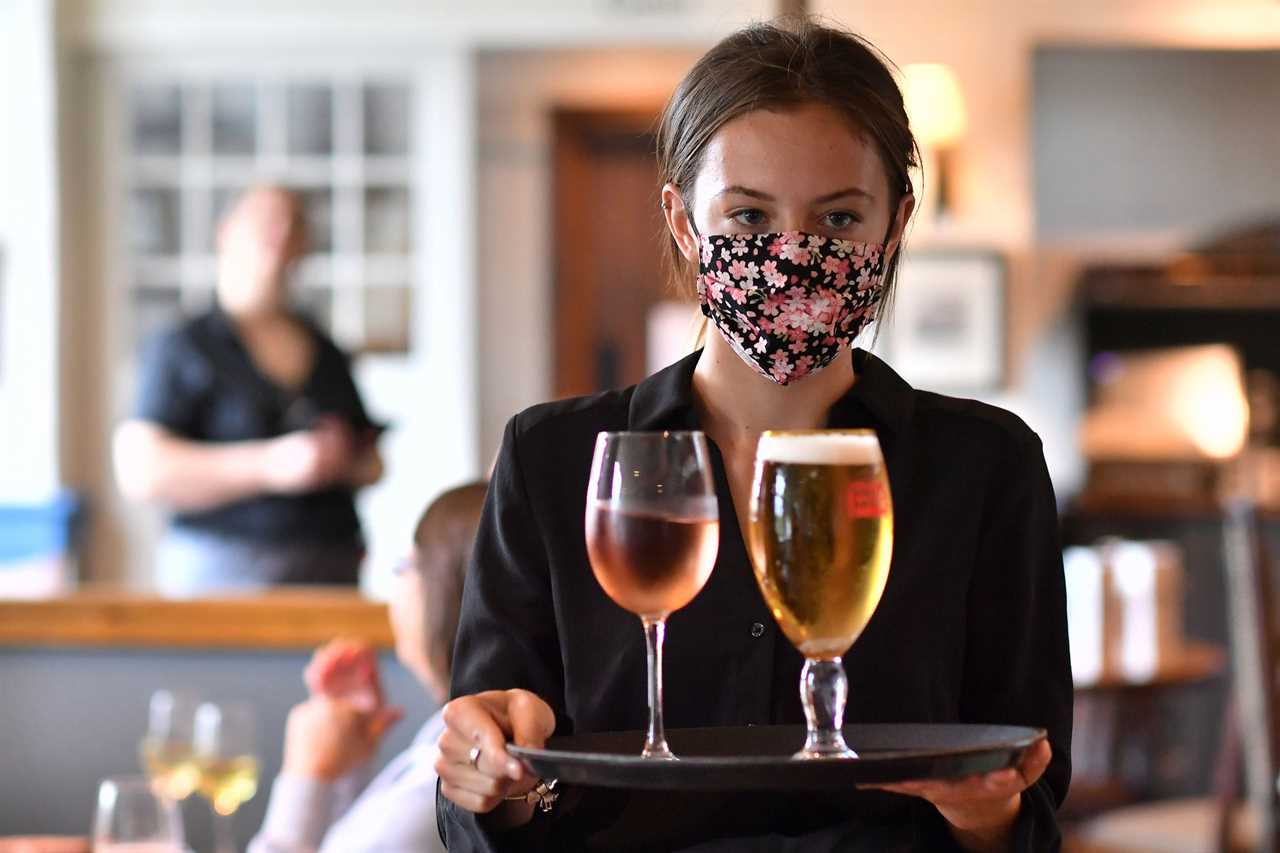 Ordering at the bar could still be banned AFTER July 19 easing as councils force venues to keep table service and masks