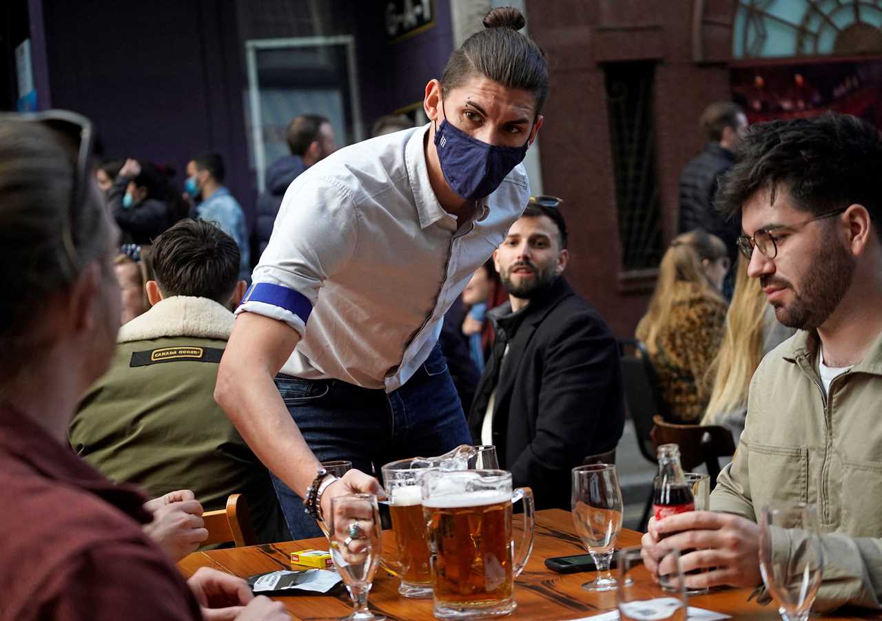 Ordering pints at the bar to return in two weeks, Boris Johnson will reveal today