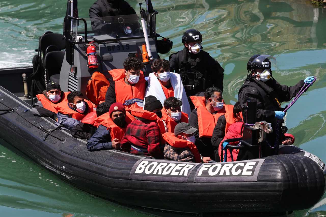 Border patrols will storm migrant dinghies and seize small boats to stop evil people smugglers under new powers