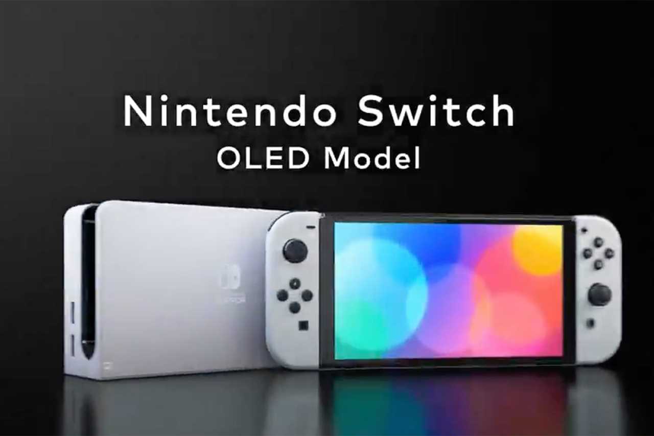 Nintendo Switch OLED unveiled with BETTER screen than your TV ahead of October release