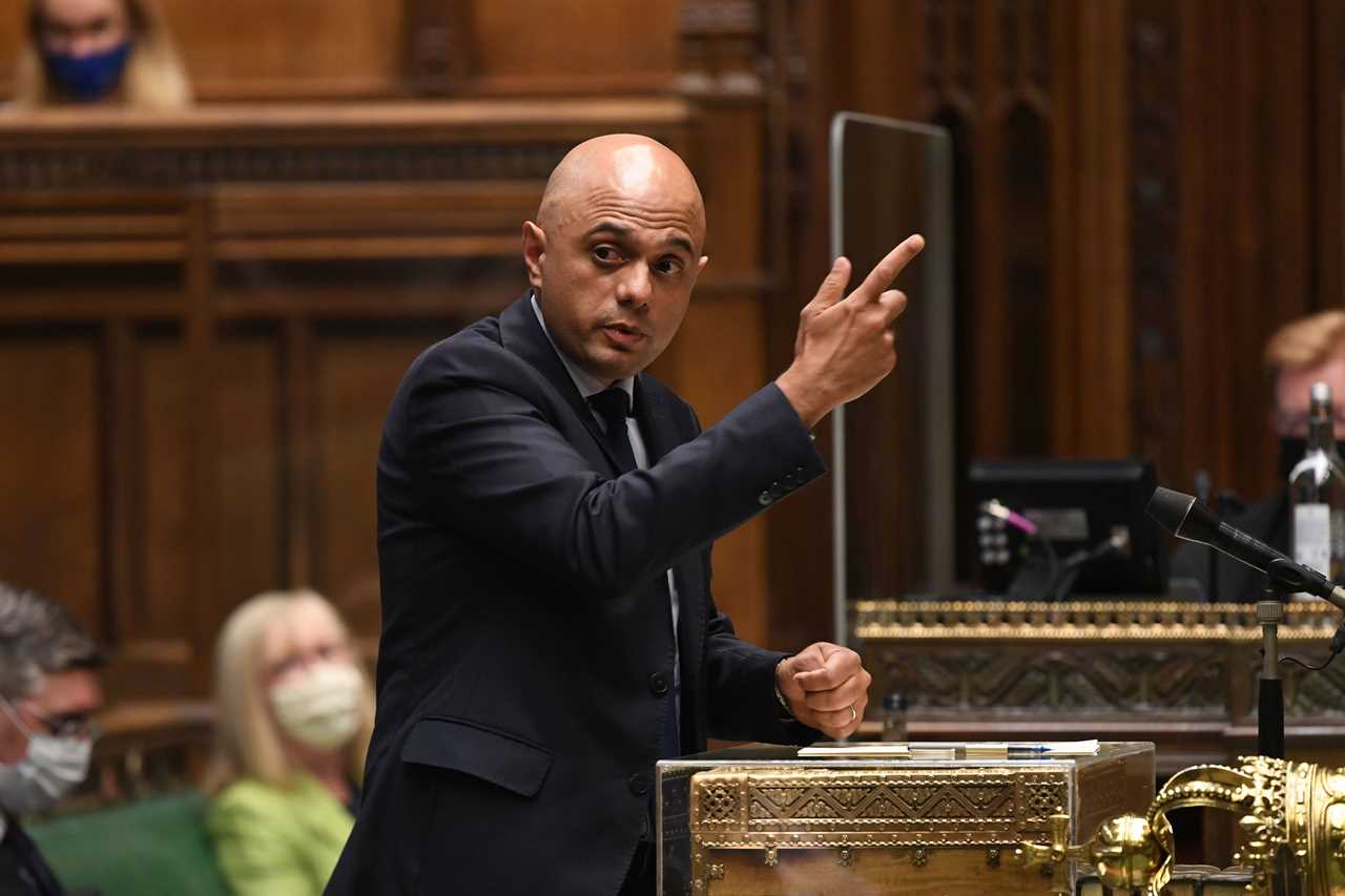 Sajid Javid pleads with Tories to continue wearing masks in crowded places after MP vows to bin hers on July 19