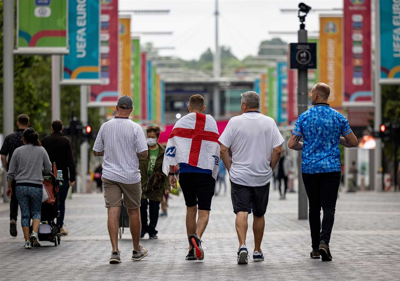 Covid outbreak at England match against Denmark at packed Wembley is ‘manageable risk’, says Cabinet Minister