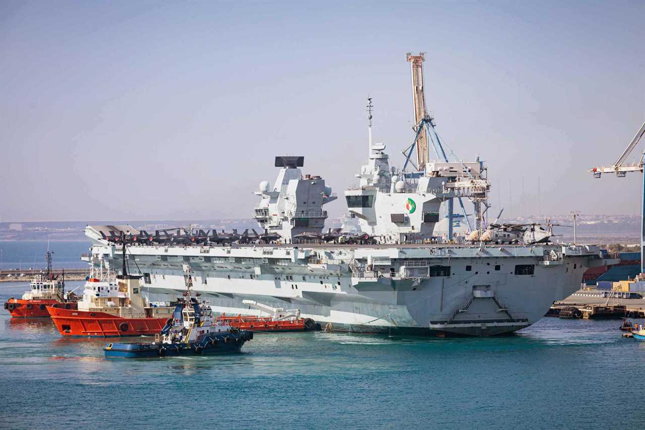 Royal Navy’s most powerful fleet swamped by major Covid outbreak after sailors went partying in Cyprus