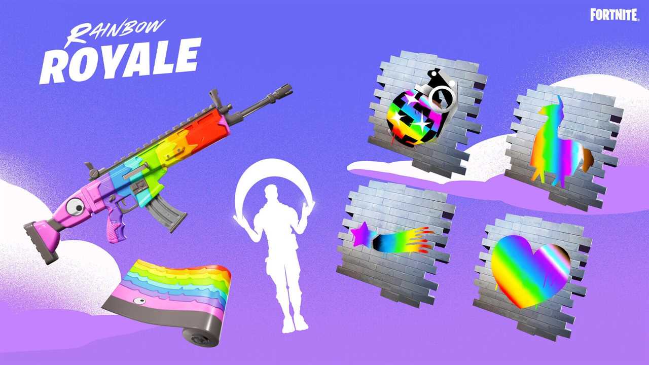 Fortnite announces Rainbow Royale event with free Pride cosmetics to celebrate LGBTQ+ community