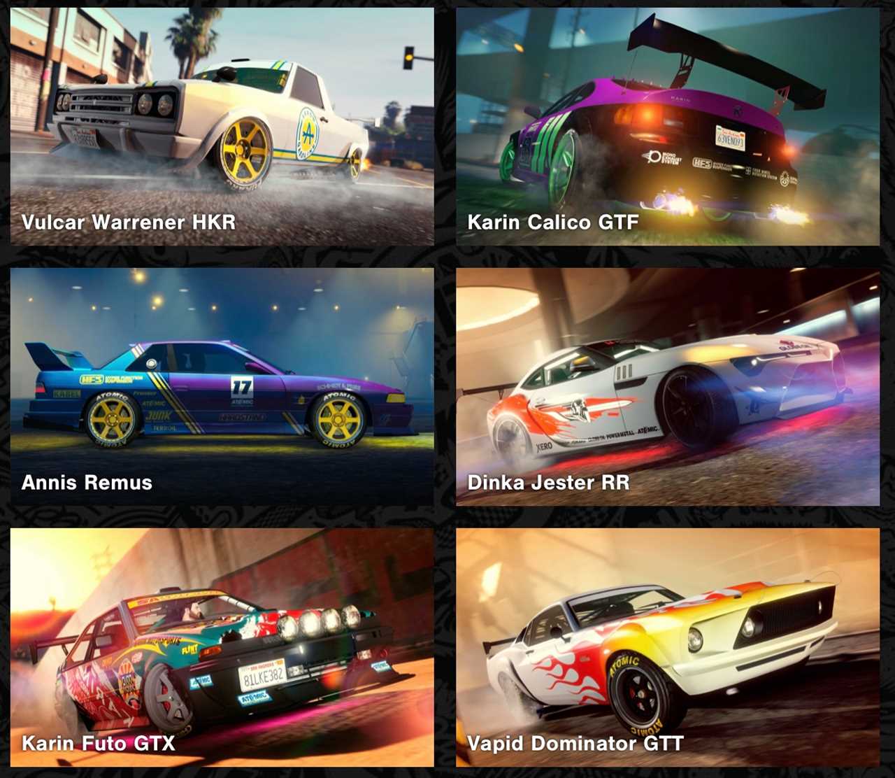 GTA Online Los Santos Tuners update – ALL 10 new cars revealed