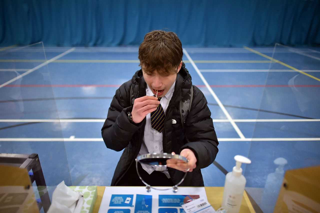 Daily Covid tests for school kids just as effective as sending them home, study reveals in push to end pingdemic